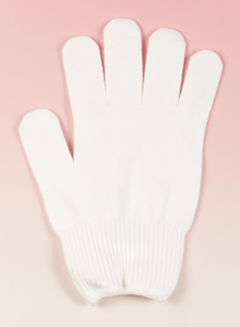 [003] 綿のびのび手袋 晒 紳士用Lサイズ